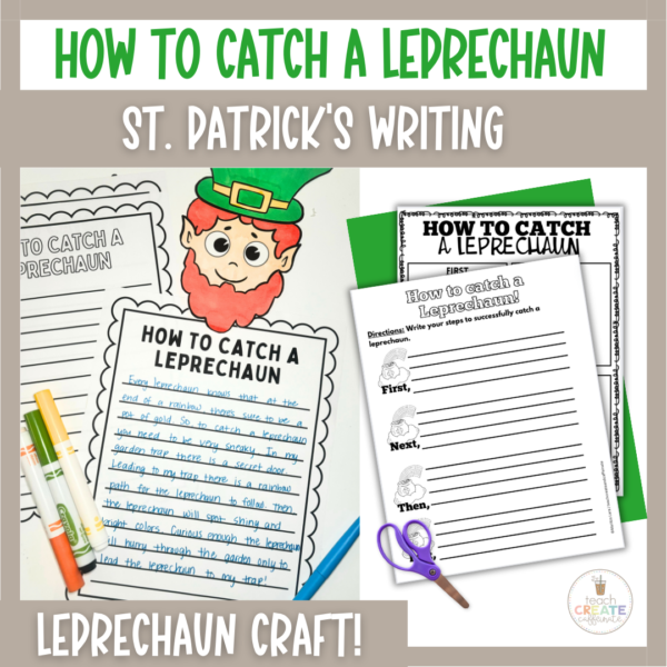 How to Catch a Leprechaun Writing & Craft | St. Patrick's Day